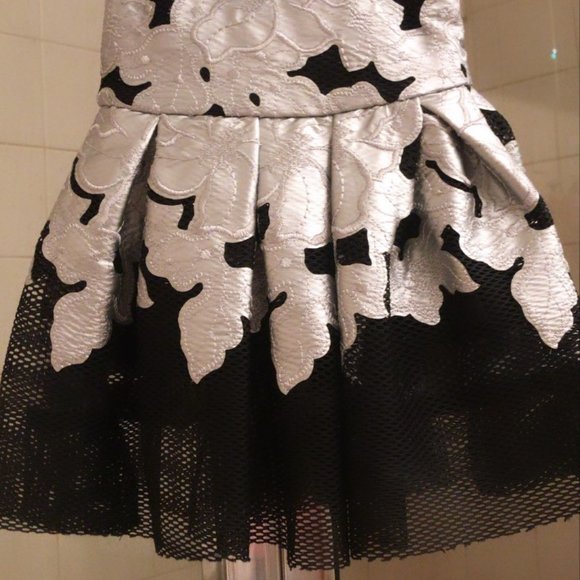 Black Silver Dress - Picture 4 of 5